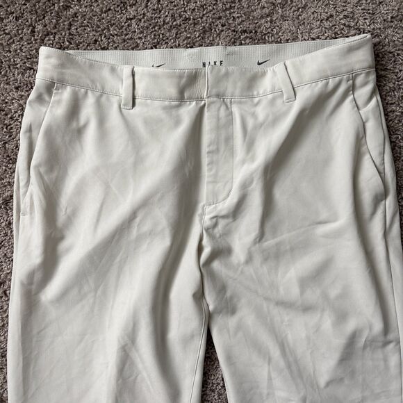 Nike Men's Tour Repel Flex Slim Golf Pants FD5624-072 Sz 34x32 Light Bone/Black - Picture 3 of 7
